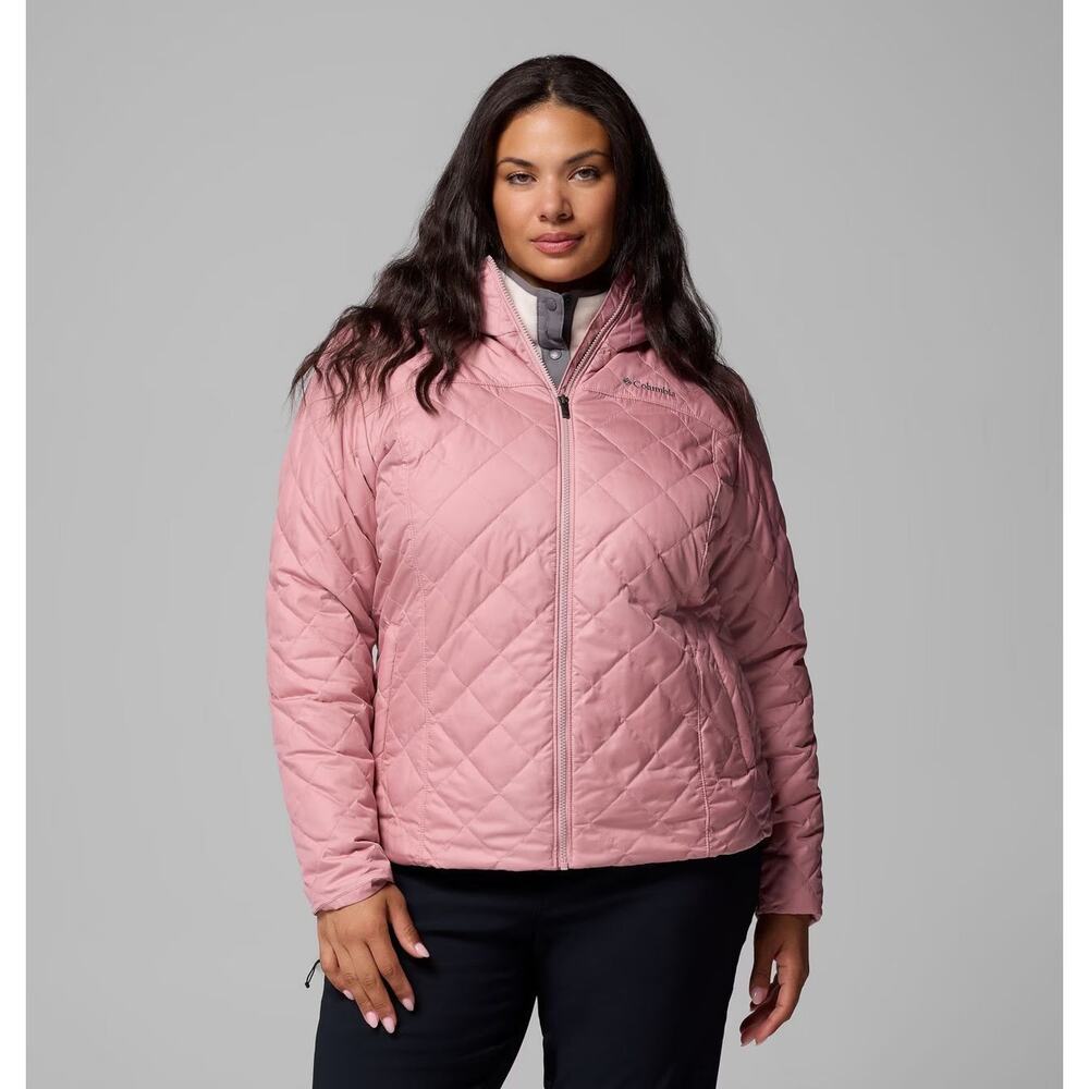 NWT! Columbia $100 Copper Crest II Quilted Hooded Jacket - Size XL
